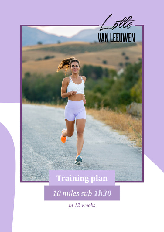 Training plan – 10 miles sub 1h30