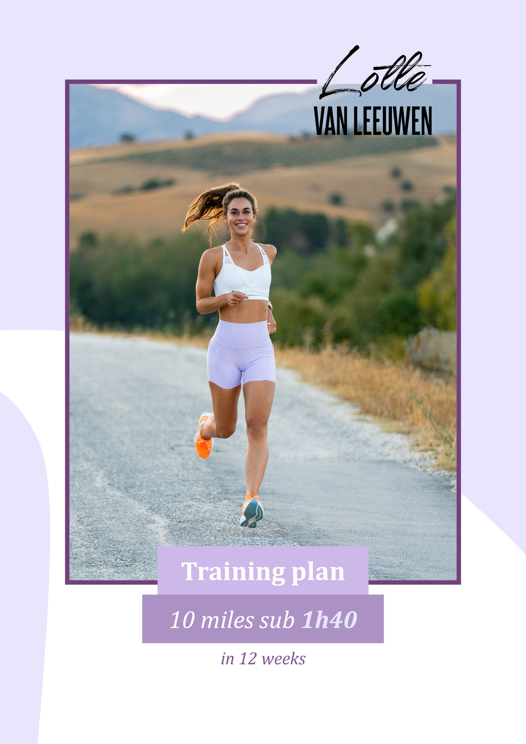 Trainingsschema – 10 mijl binnen 1u40